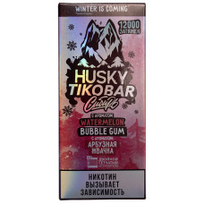 Вейп Tikobar Husky Сибирь 12000 Watermelon Bubble Gum Арбузная Жвачка Одноразовый