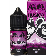 Жидкость Мишка Husky Salt 30 мл Маракуйя Юдзу 20 мг/мл