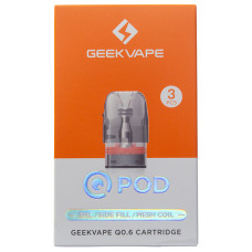 GeekVape Q Pod 3 мл 0.6 Om (для SonderQ WenaxQ) Картридж 1 шт