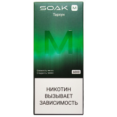 Вейп SOAK M 6000 Estragon Тархун Одноразовый