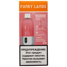 Вейп Funky Lands Vi10000 Cranberry Grape Duo Ice Клюква Виноград Лед Одноразовый