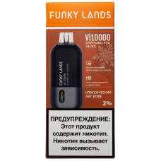 Вейп Funky Lands Vi10000 Classic Ice Coffee Классический Кофе со Льдом Одноразовый