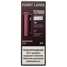 Вейп Funky Lands Ti7000 Granny Cherry Бабушкина Вишня Одноразовый