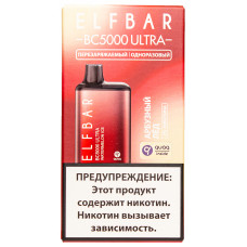 Вейп Elf Bar BC5000 Ultra Ледяной Арбуз 20 мг 650 mAh Одноразовый 5000 тяг